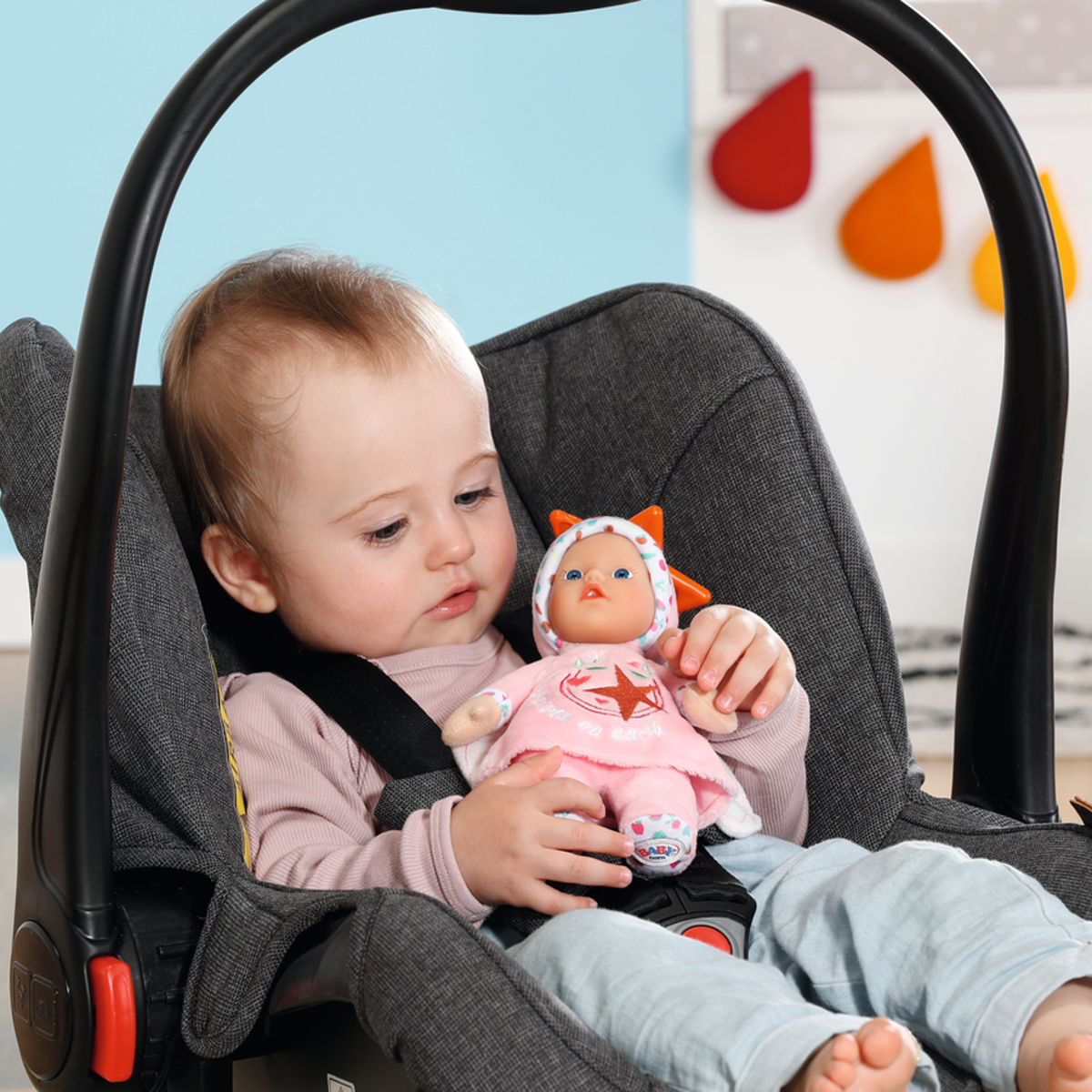 Baby Born Лялька – Рожеве янголятко (18 cm) 